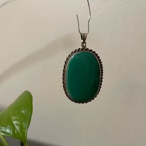 Turquoise green pandant